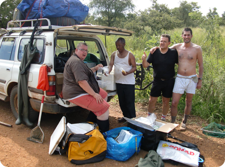 The members of the expedition