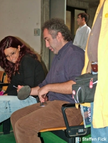 Marco Vaccari with the prize