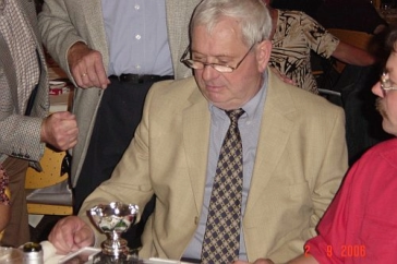 Karl Hienz Luke (Germany)  winner of the award with N.fuscotaeniatus